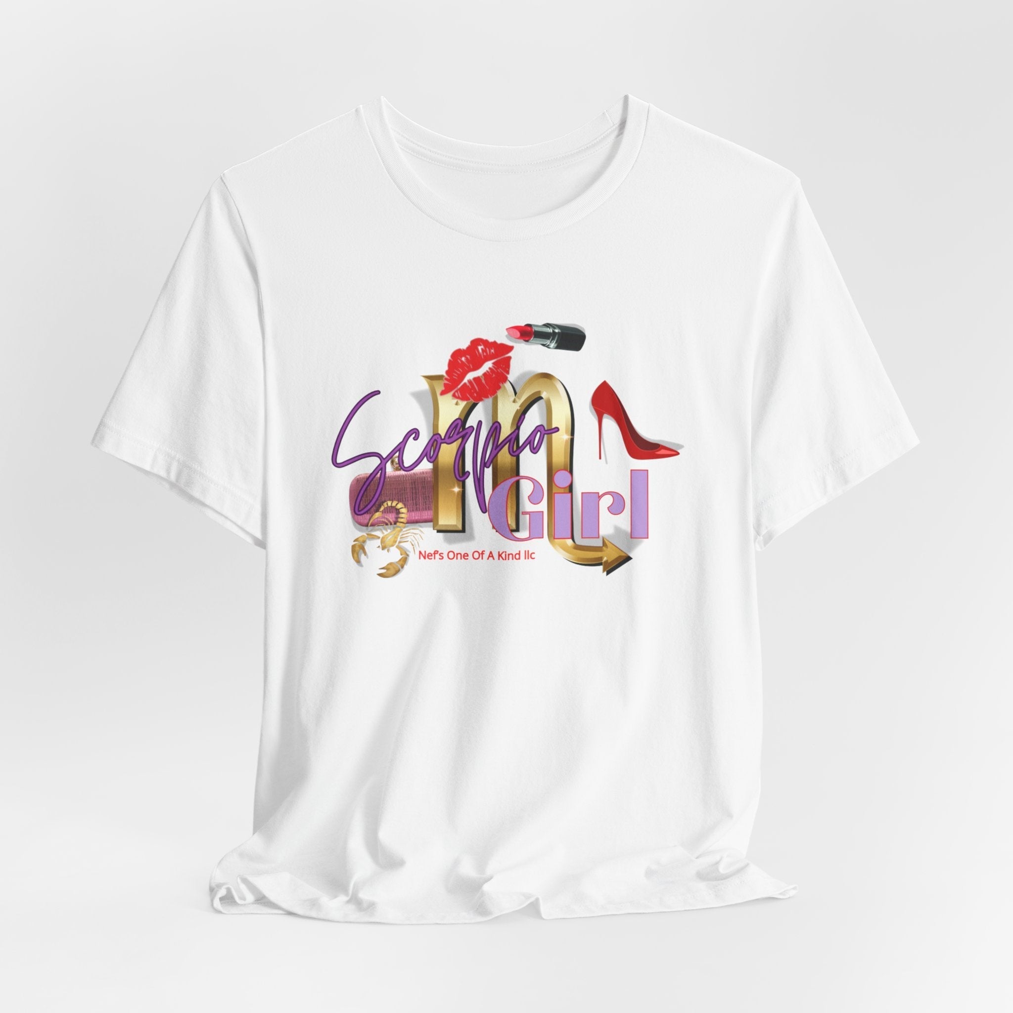 Unisex Scorpio Girl lipstick Tee